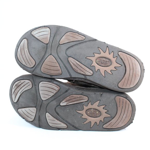 UGG Australia  Side Zip Med Brown Half Calf Boots #136 - Picture 8 of 10